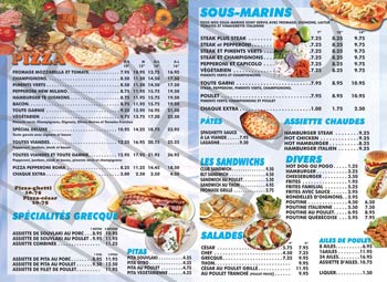 Speranza menu - page 2